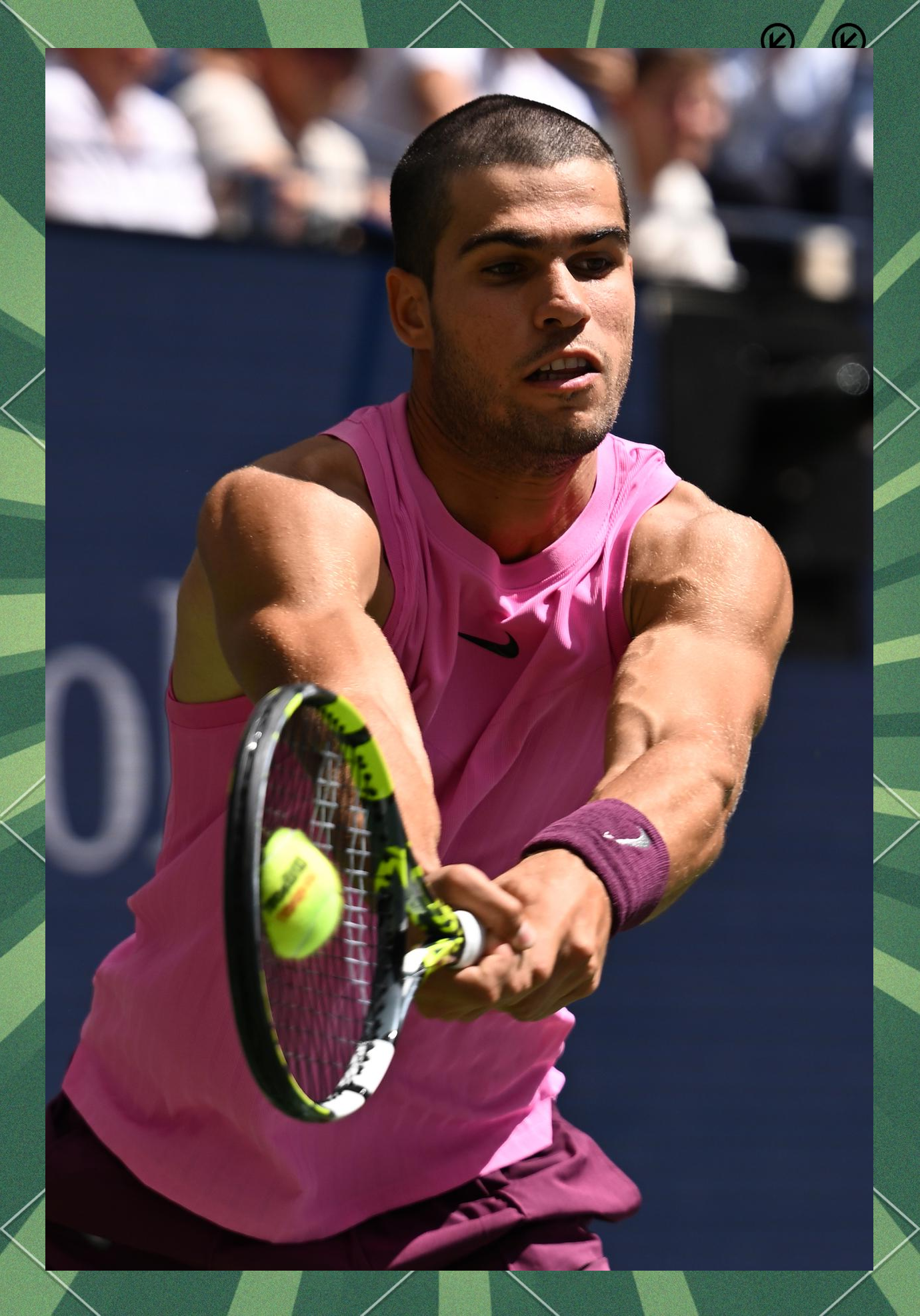 关于美国网球队鏖战欧洲网球队，阿尔卡拉斯高光表现的信息